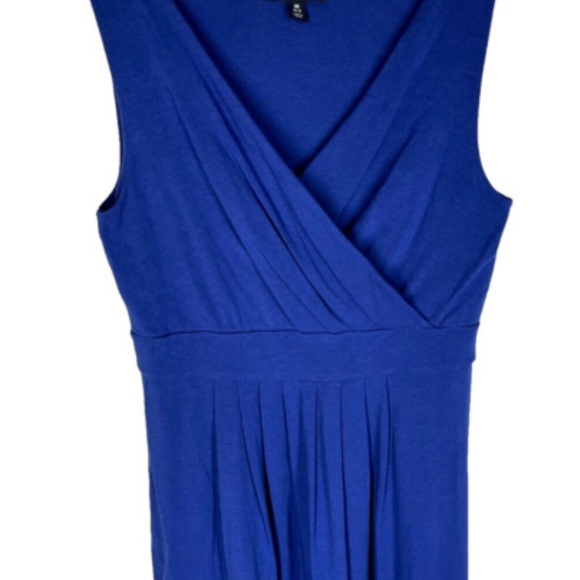 Land's End Royal Blue Fit & Flare Dress Size Small - Picture 2 of 4